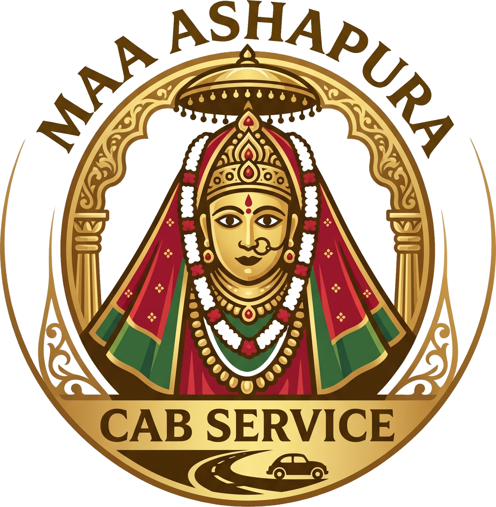 Maa Ashapura Cab Service Logo